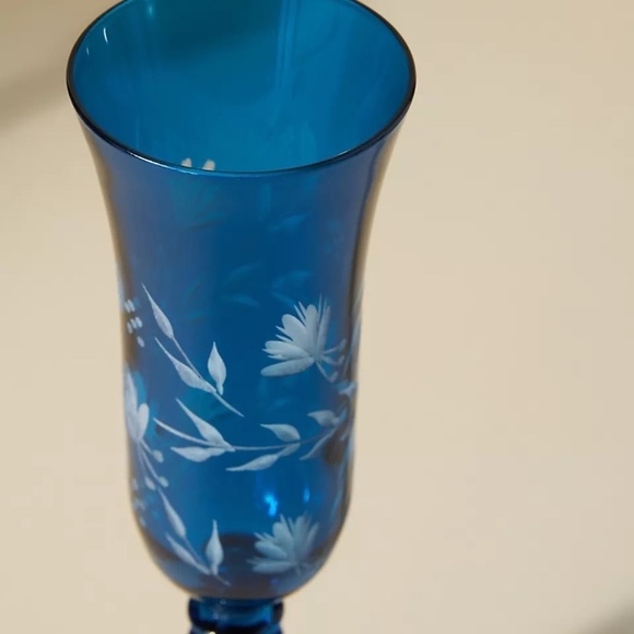 NWT Anthropologie Sophia Flutes set of 4 - Picture 2 of 3